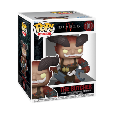 Figura Funko Pop! The Butcher Diablo IV vinil na caixa