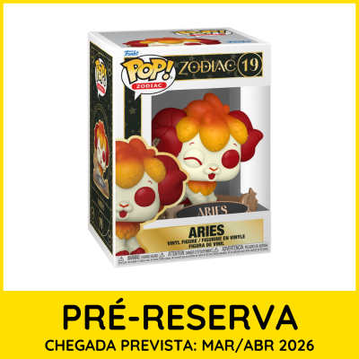 Figura Funko Pop! Zodiac Aries vinil com embalagem