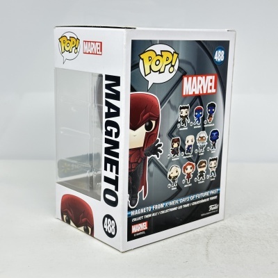 Embalagem Funko Pop personagem Magneto Marvel nº 488