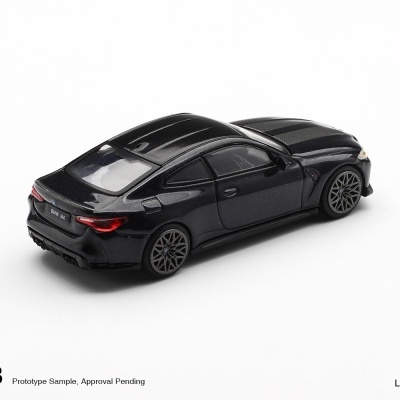Miniatura carro BMW M4 preto