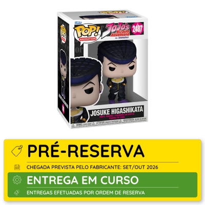 Funko Pop! Josuke Higashikata da JoJos Bizarre Adventure na caixa
