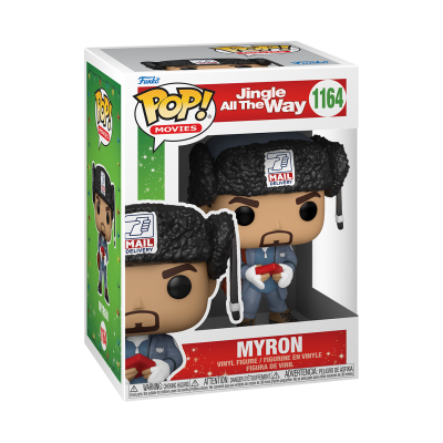 Figura Funko Pop! Myron da Jingle All The Way em caixa
