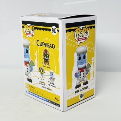 Embalagem de brinquedo POP! GAMES Chef Saltbaker do jogo Cuphead