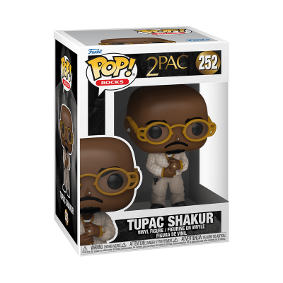 Funko Pop! Rocks 2PAC Tupac Shakur vinil na embalagem