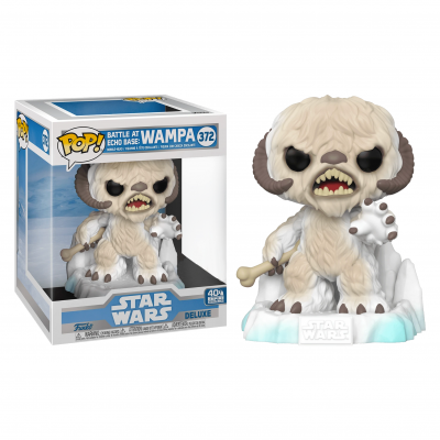 Figura POP! de vinil Wampa Star Wars com base de gelo e osso, embalagem original