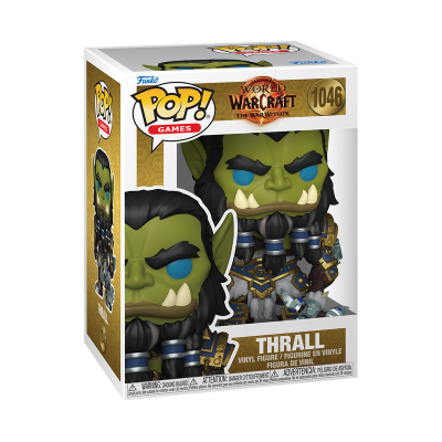 Figura Funko Pop Thrall World of Warcraft na caixa