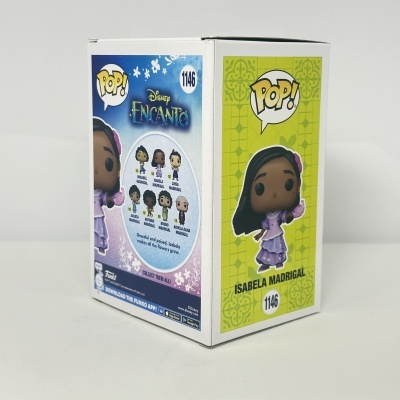 Caixa FUNKO POP! boneco ISABELA MADRIGAL Disney Encanto 1146