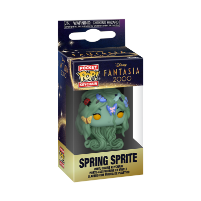 Chaveiro Funko Pop Spring Sprite Fantasia 2000 da Disney em embalagem