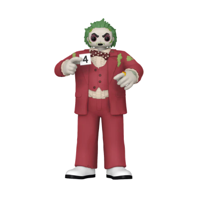Figura Funko Pop Joker em terno vermelho com cabelo verde