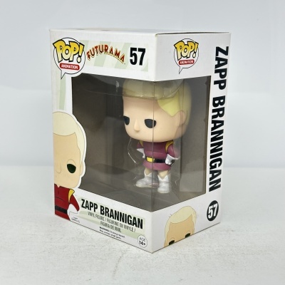 Figura Zapp Brannigan Funko Pop! Futurama na caixa