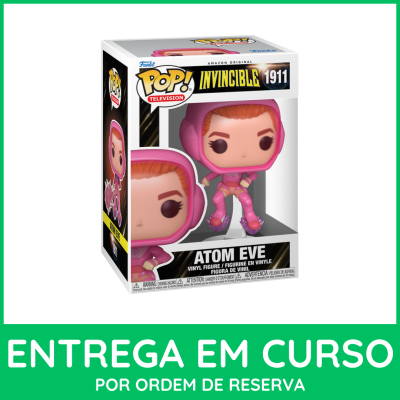 Figura de vinil Atom Eve Funko Pop em caixa Invincible