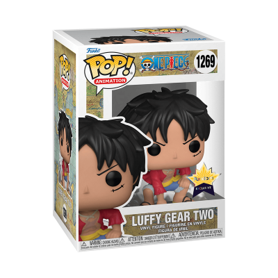 Funko Pop Luffy Gear Two One Piece em caixa