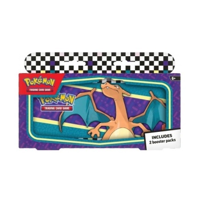 Caixa Pokémon Trading Card Game com imagem de Charizard