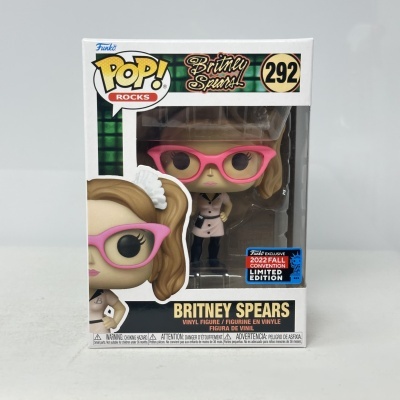 Figura vinyl Funko Pop! Rocks da Britney Spears em caixa