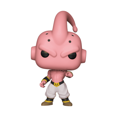 Figura de vinil cor-de-rosa com calças brancas e olhos negros