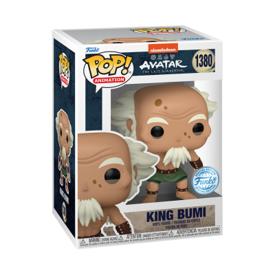 Caixa Funko POP Animation King Bumi Avatar The Last Airbender 1380