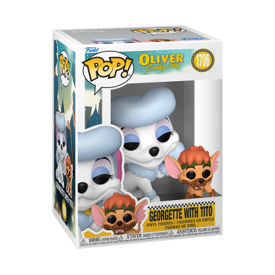 Funko Pop VINYL GEORGETTE WITH TITO Oliver & Company nº1706
