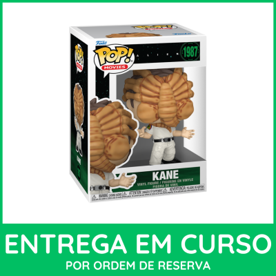 Funko Pop Kane Alien 1987 figura de vinil na caixa