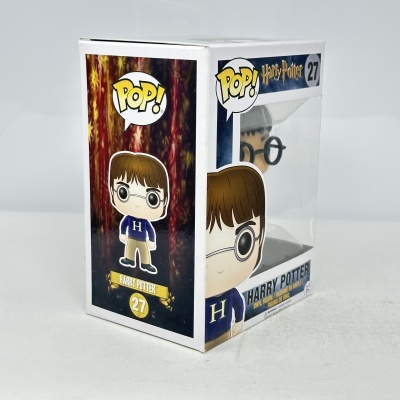 Funko Pop! de Harry Potter número 27 em caixa com janela transparente