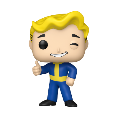 Figura colecionável estilizada azul e amarelo com cabelo amarelo
