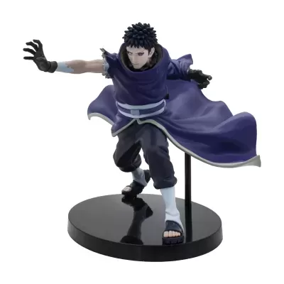 Figura de ação personagem masculino com roupa azul e base preta