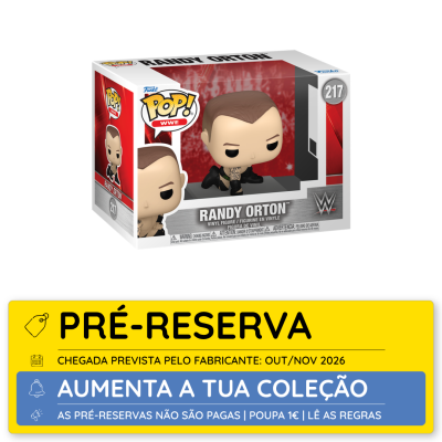 Figura Funko Pop! WWE Randy Orton na caixa