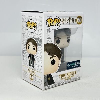 Figura Funko Pop Tom Riddle Harry Potter na caixa