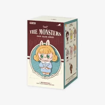 Caixa de pendente de peluche vinil The Monsters Hair Salon Series POP MART