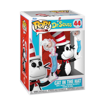Funko Pop! Figura de vinil Cat in the Hat na caixa