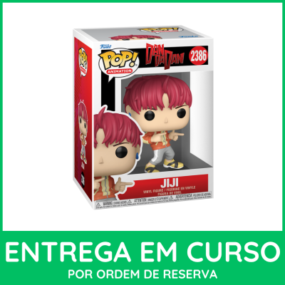 Funko Pop Jiji Dan Da Dan em caixa de embalagem