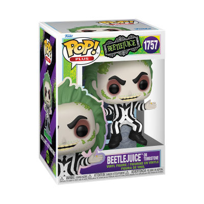 Figura de vinil Beetlejuice Pop! Plus na embalagem