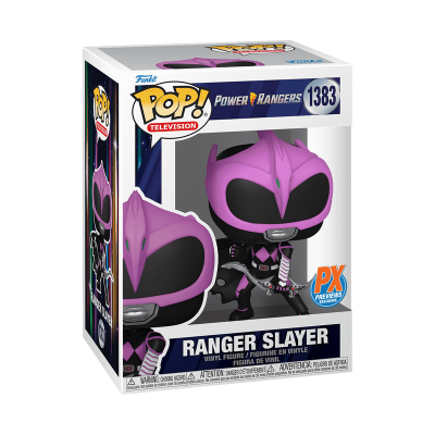 Boneco Funko Pop! Ranger Slayer dos Power Rangers na caixa