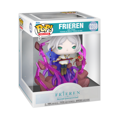 Figura Funko Pop! Deluxe Frieren Beyond Journeys End número 2358 em caixa transparente
