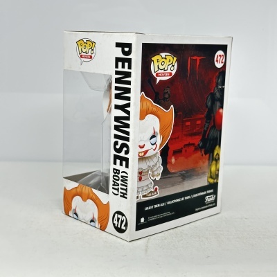 Caixa Funko Pop personagem palhaço IT número 472