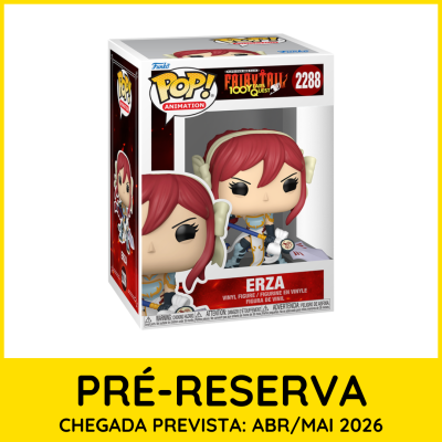 Figura Funko Pop! Animation Erza Fairy Tail 100 Years Quest na caixa