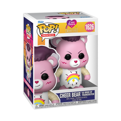 Figura Funko Pop Cheer Bear noiva de Frankenstein em caixa