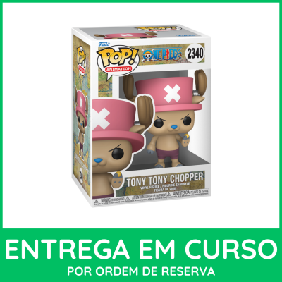 Figura Funko Pop Tony Tony Chopper em caixa de vinil