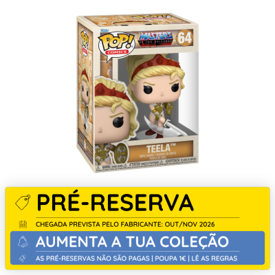 Figura Funko Pop! TEELA Masters of the Universe em caixa original
