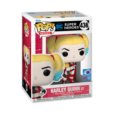 Figura Funko Pop Harley Quinn de vinil na embalagem original