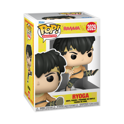 Funko Pop Ryoga da série Ranma 1/2 na caixa