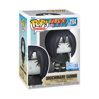 Caixa de figura Funko Pop! Orochimaru Sannin Naruto Shippuden