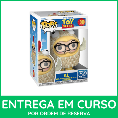 Figura Funko Pop! Toy Story Al em embalagem de vinil colorida