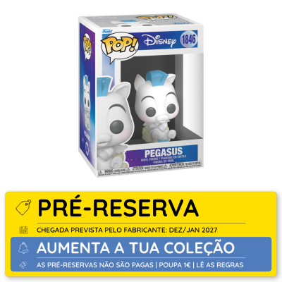 Figura Funko Pop Disney Pegasus em caixa