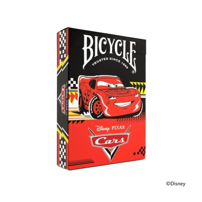 Caixa de baralho Bicycle com ilustração do filme Cars