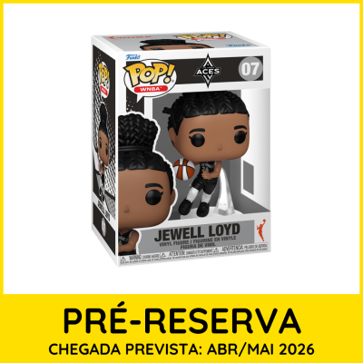 Funko Pop Jewell Loyd WNBA 07 Las Vegas Aces em caixa