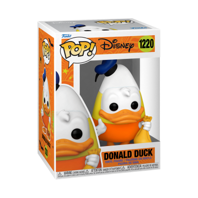 Figura POP! Disney de Donald Duck em caixa