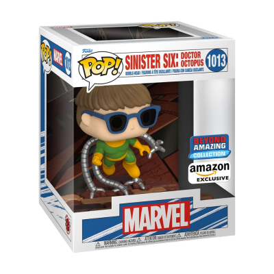 Funko Pop Doctor Octopus da Marvel em embalagem