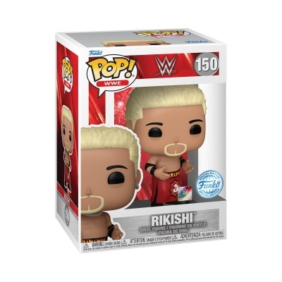 Boneco Funko Pop WWE Rikishi Nº 150 em caixa