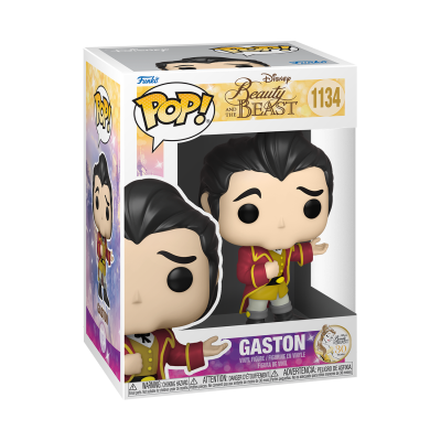 Figura Funko Pop! Gaston da Disney Beauty and the Beast na caixa