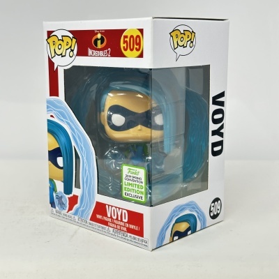 Funko Pop! Voyd 509 de Incredibles 2 em caixa